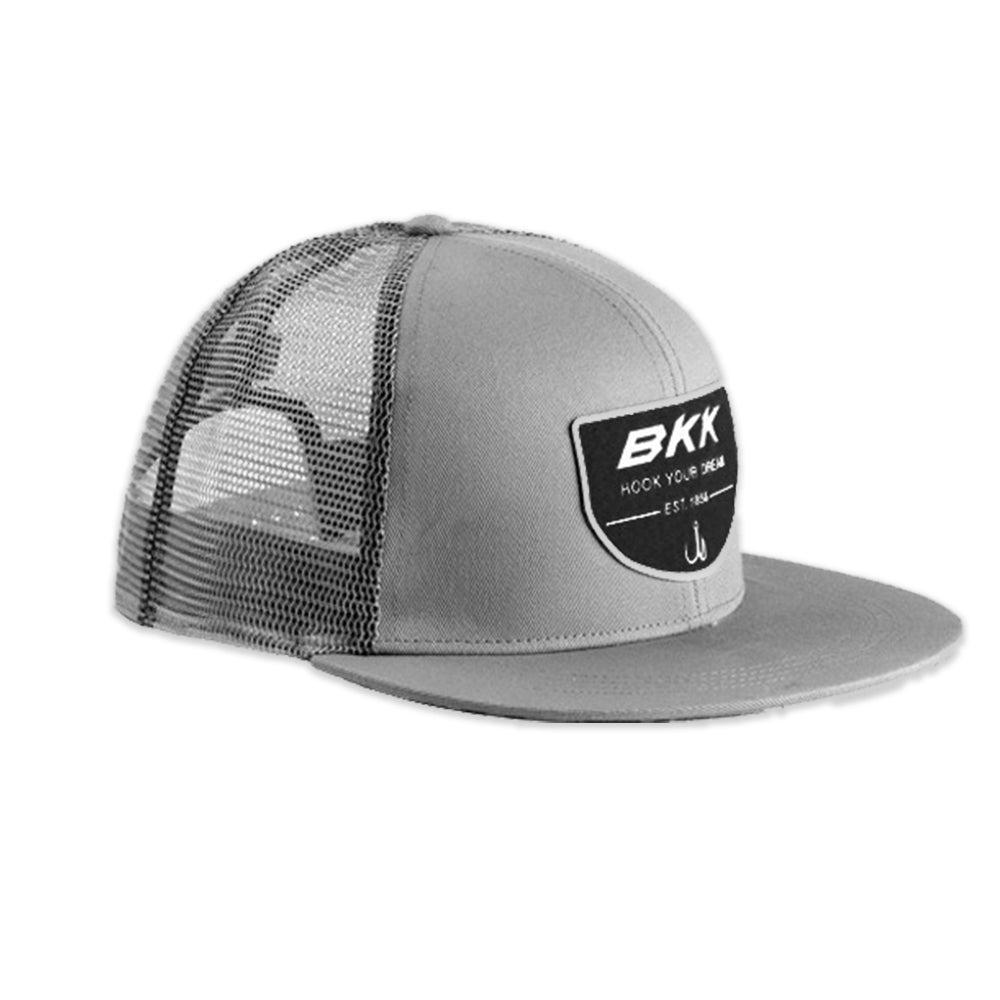 BKK Legacy Snapback Fishing Hat - Grey
