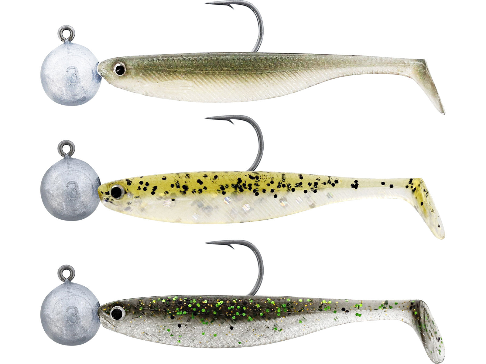 Westin Shadteez Slim RnR Fishing Lures Mixed Packs - 3pcs In a Pack