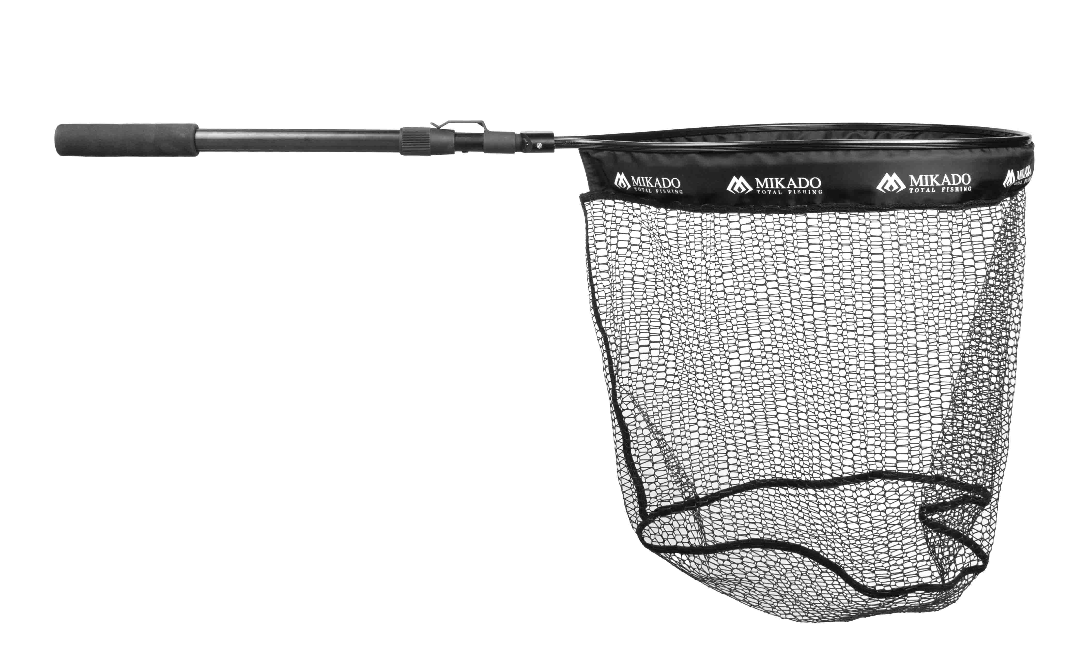 Mikdao MFT Floating Foldable Landing Net - Extendable Handle 135cm - Fishing Net