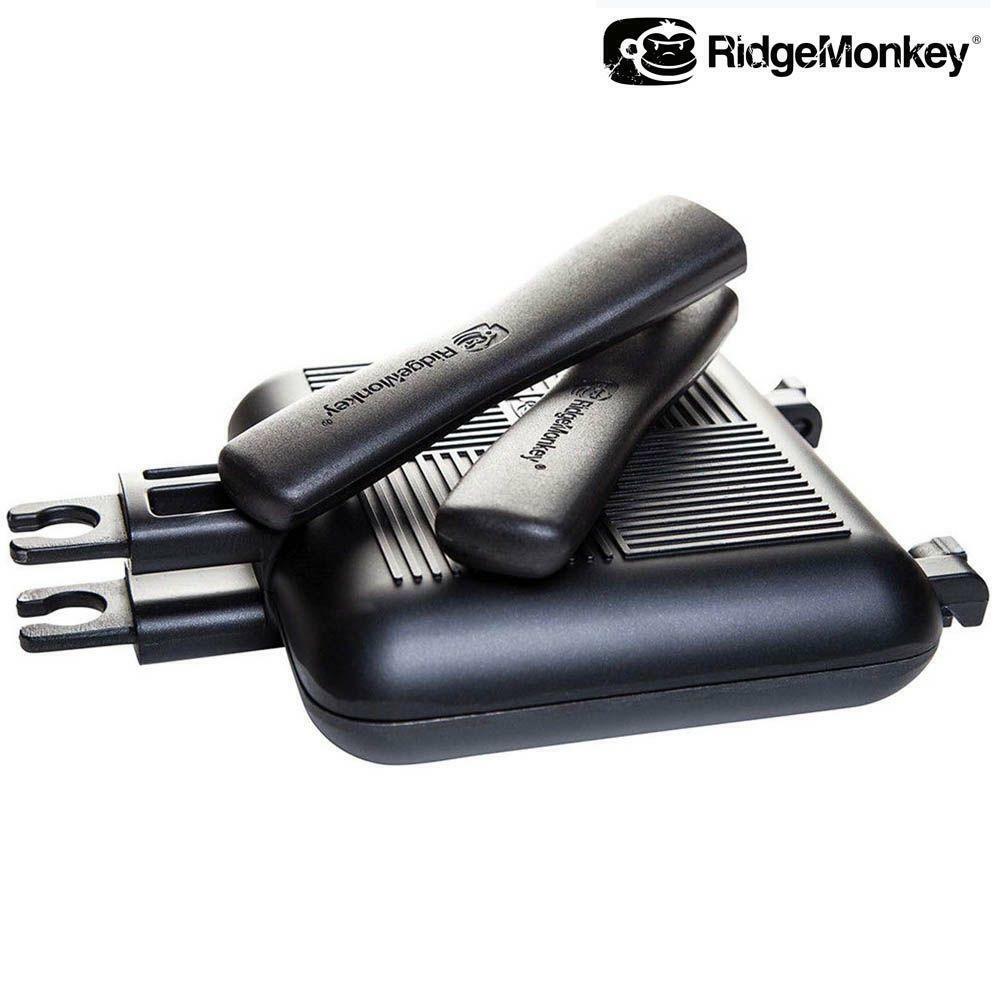 RidgeMonkey Sandwich Toaster Connect Compact - Standard Plus Utensils 