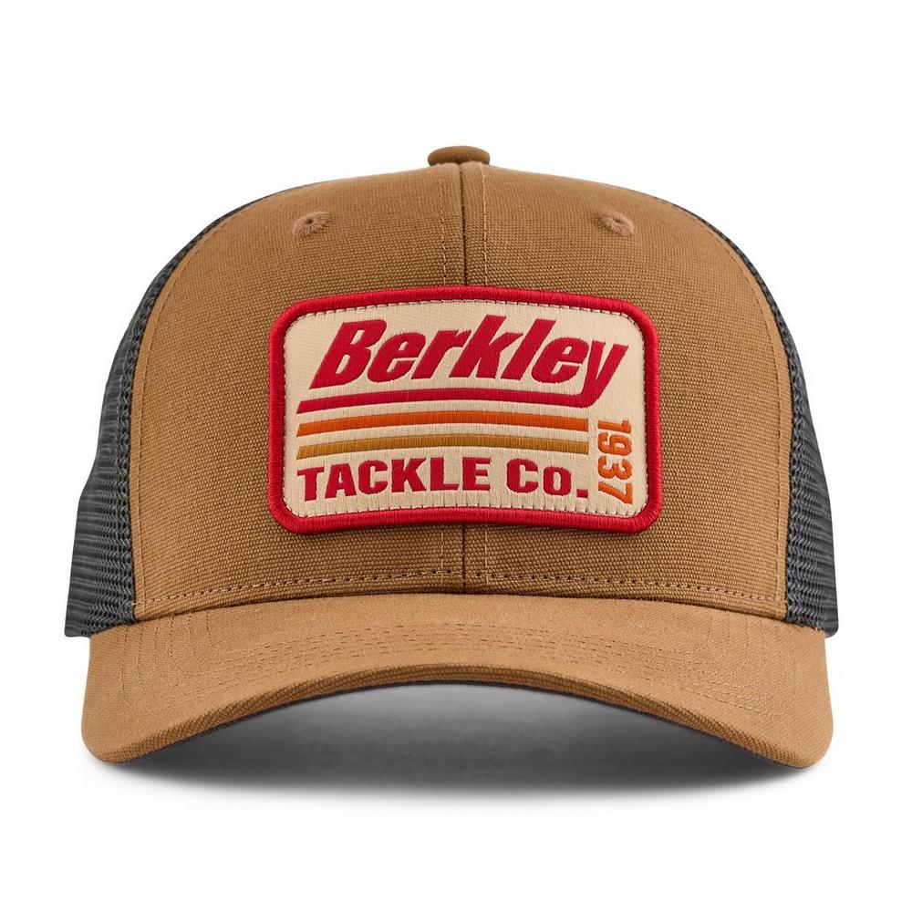 Berkley Striper Trucker Fishing Cap - Brown / Olive Berkley Fishing Hat