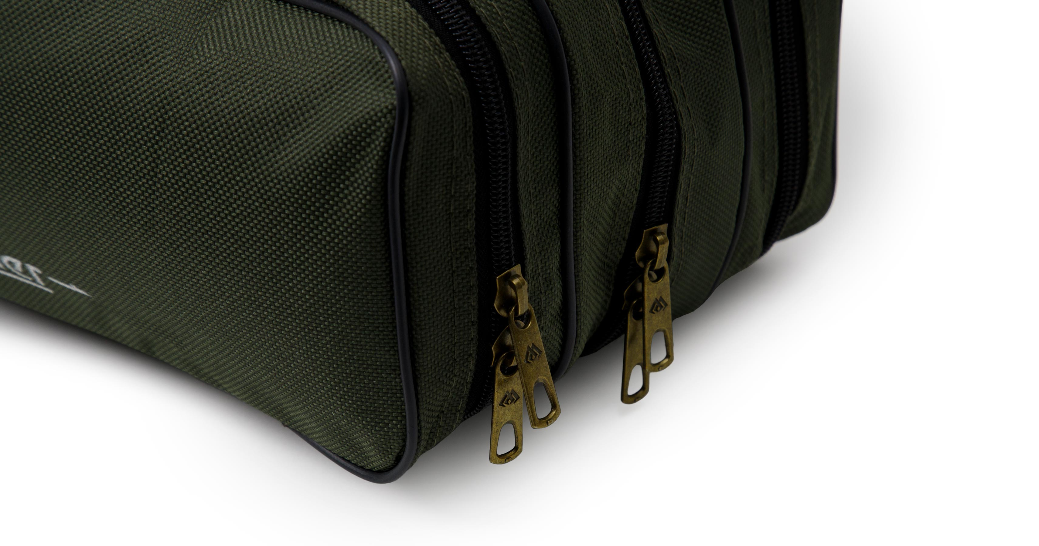 Mikado Fishing Rod Bag Holdall 2 Compartment Green