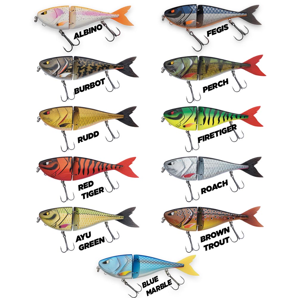 Berkley Zilla Jointed Glider Lures - 13.5cm / 18cm