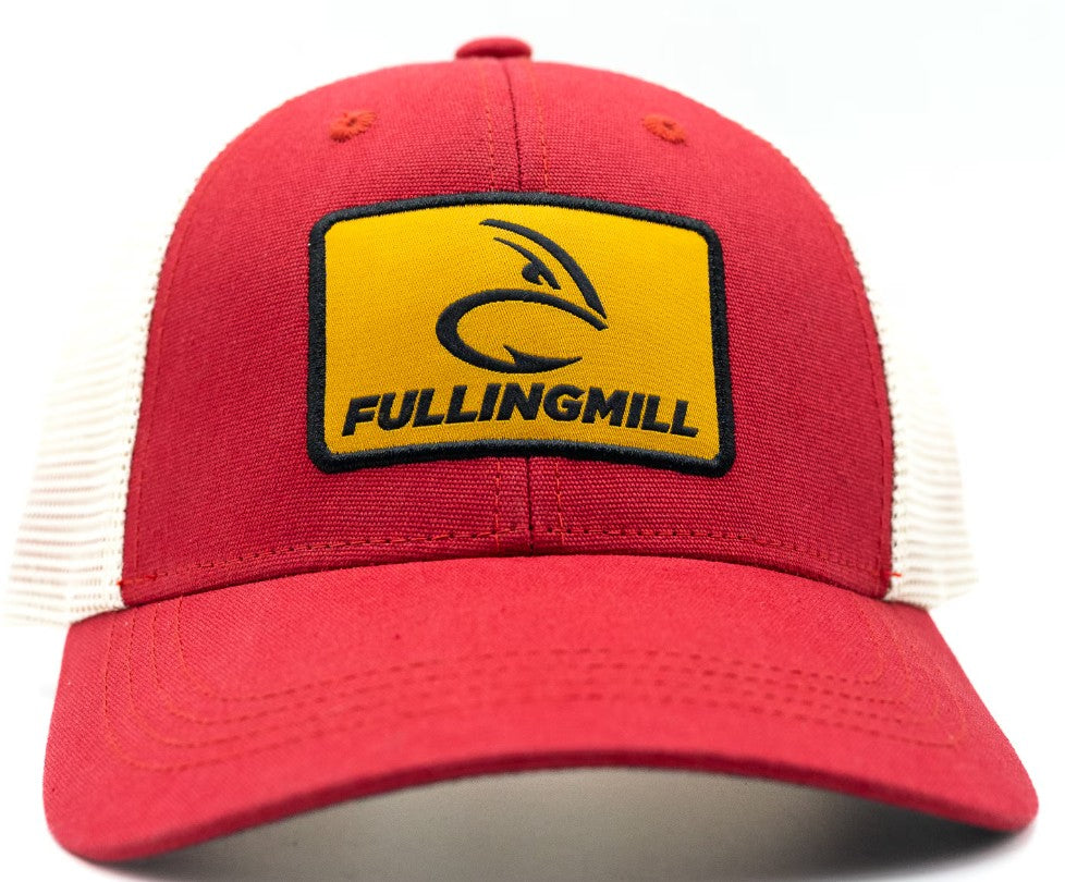 Fulling Mill Rising Sun Trucker Fishing Hat - Fly Fishing Cap