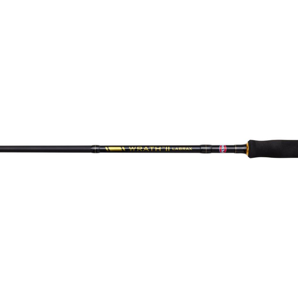PENN Wrath II Labrax Spinning Combo - Sea Fishing Rod & Reel Combo - 7ft6 | 15-40g