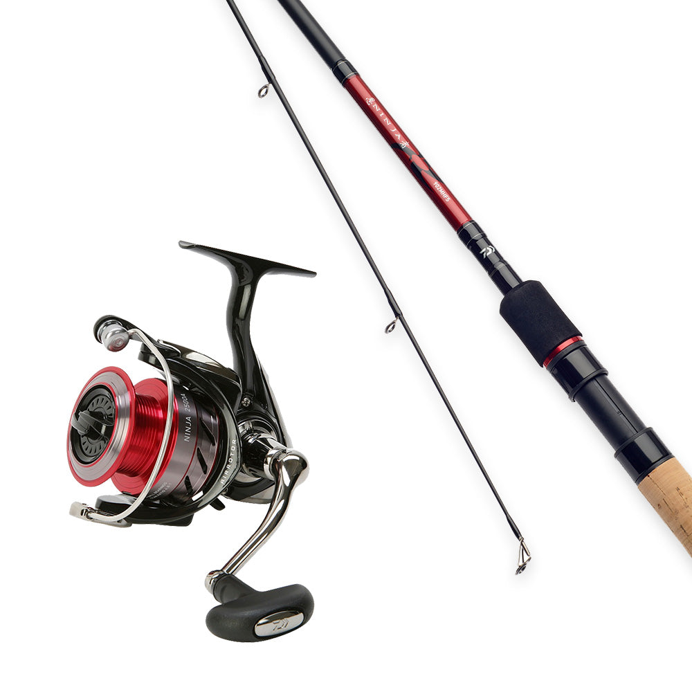 Daiwa Ninja Spinning Fishing Rod & Reel Combo