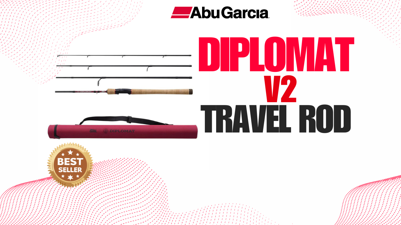 abu garcia diplomat travel rod V2 Rods Canne spinning abu garcia diplomat