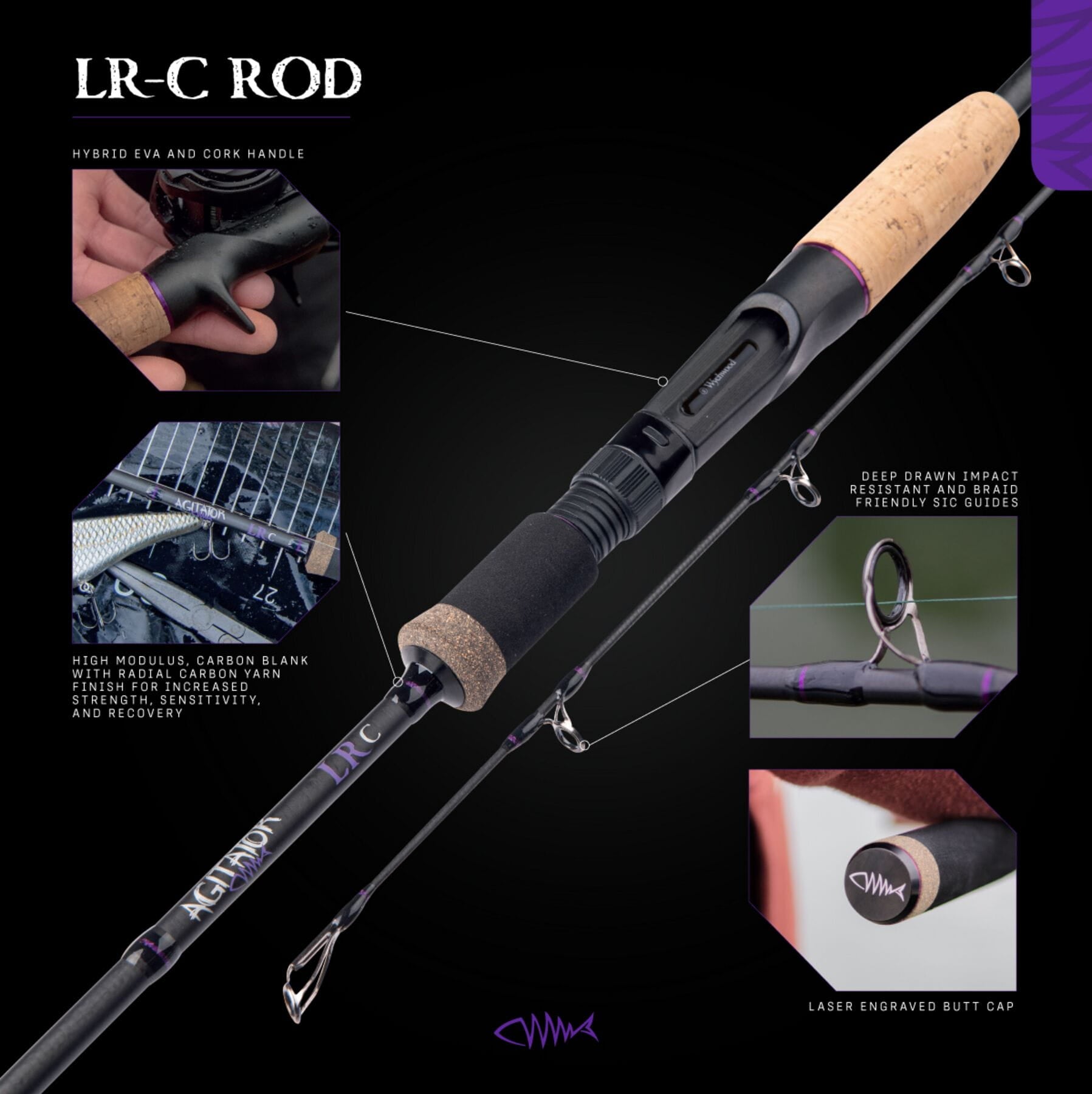 Wychwood Agitator Baitcast Combo - Rod & Reel