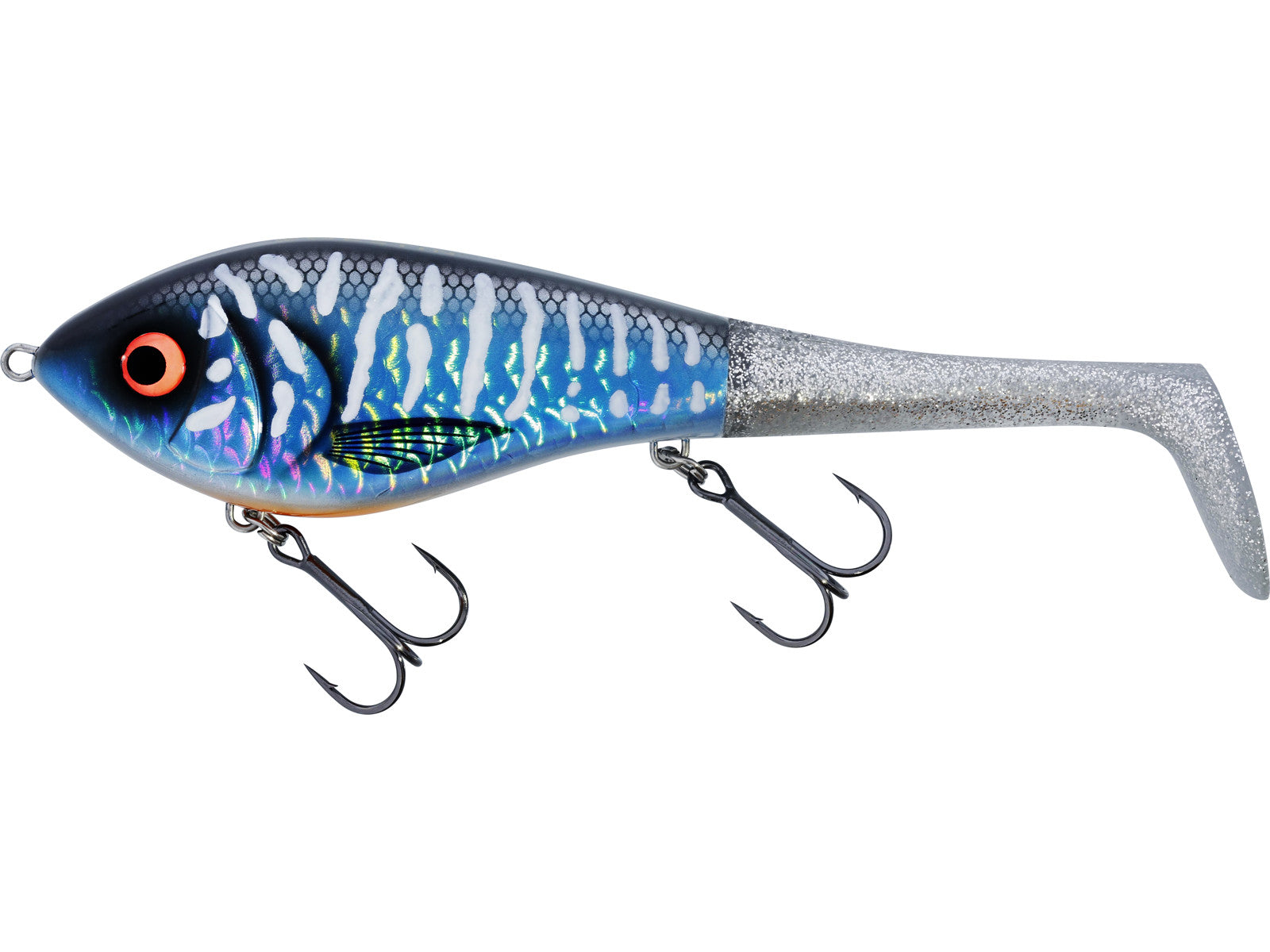 Westin Swim Tail Hybrid Fishing Lure - 2 Tails Included