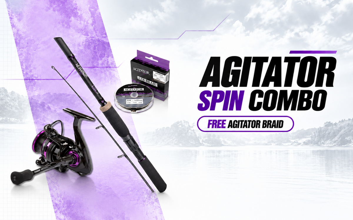 Agitator Spin Combo with free Agitator braid