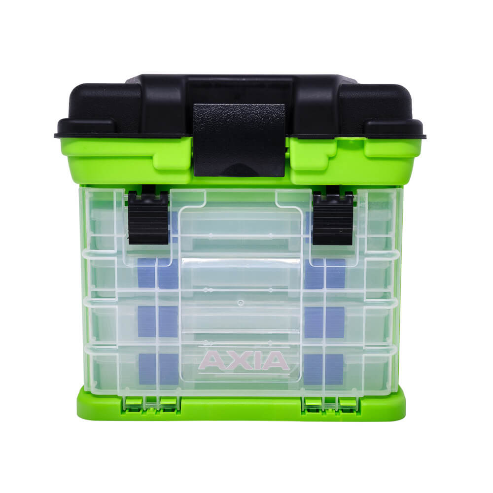 Tronixpro Axia Fishing Tackle Chest - 4 Removeable Tackle Boxes