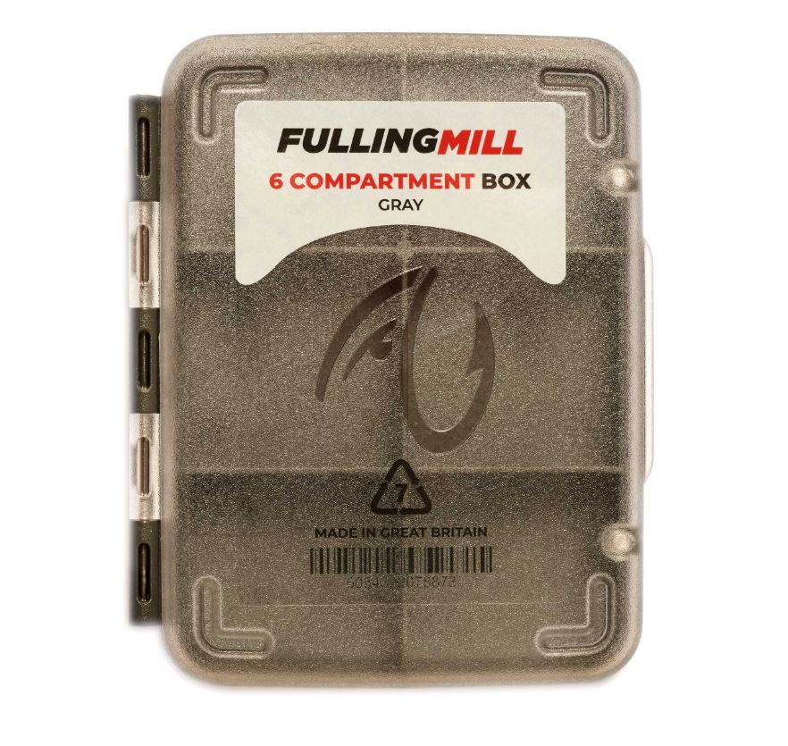 Fulling Mill 6 Compartment Fly Fishing Fly Box