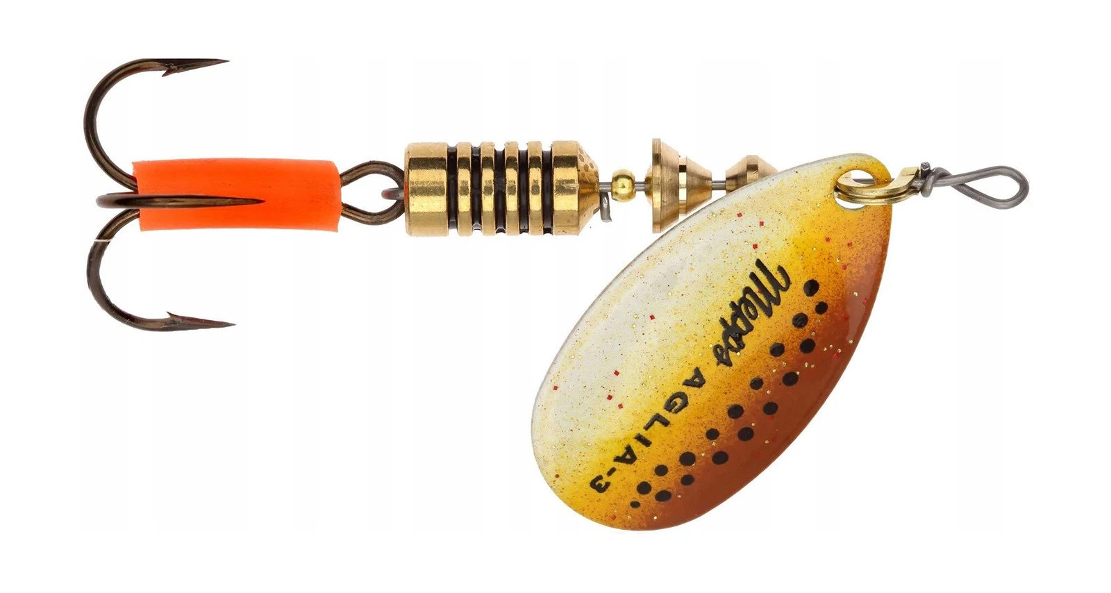Mepps Aglia Fluoro Spinner - Original French Fishing Lure Trout Salmon Pike Bass