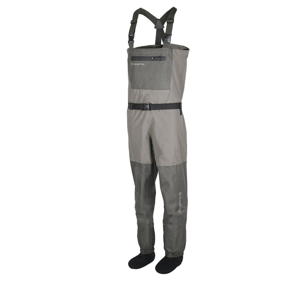 Kinetic X4 Stocking Foot Chest Waders - Game Fishing Chest Waders