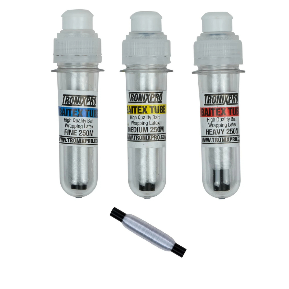 Tronixpro Baitex Elastic 250m - High Quality Bait Wrapping - All Strengths 