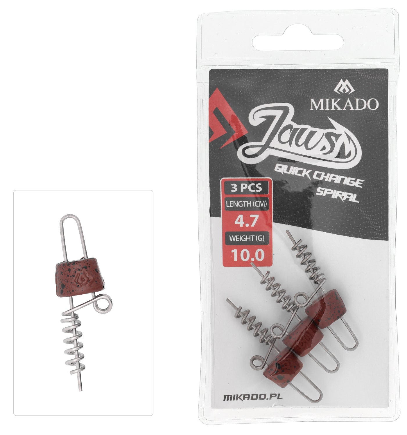 Mikado Jaws Quick Change Spiral