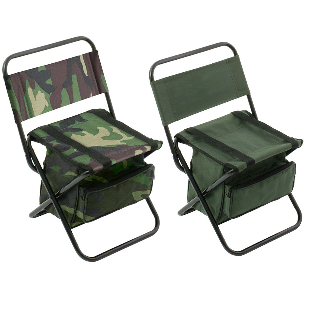 Mikado Folding Fishing Chair with Tackle Bag