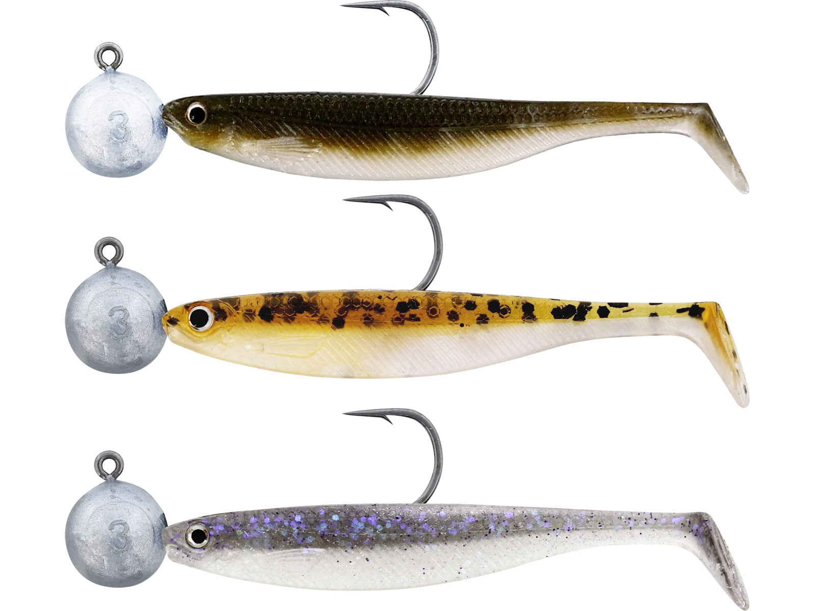 Westin Shadteez Slim RnR Fishing Lures Mixed Packs - 3pcs In a Pack