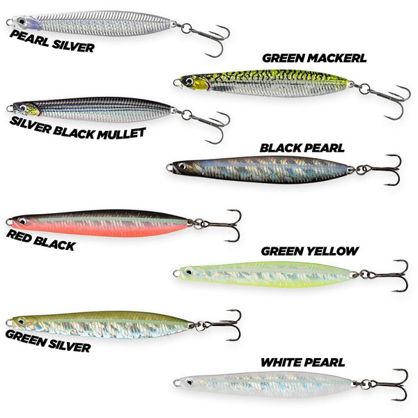 bass trolling lures uk Fishing Gear Fishing Lure Fishing Eel Jig Bait Long Shank Offset Hook Rig Striped Fishing Lure with Rubber Tube Flash Teaser 24Pcs Made of high Life Like Mackerel, For Spinning