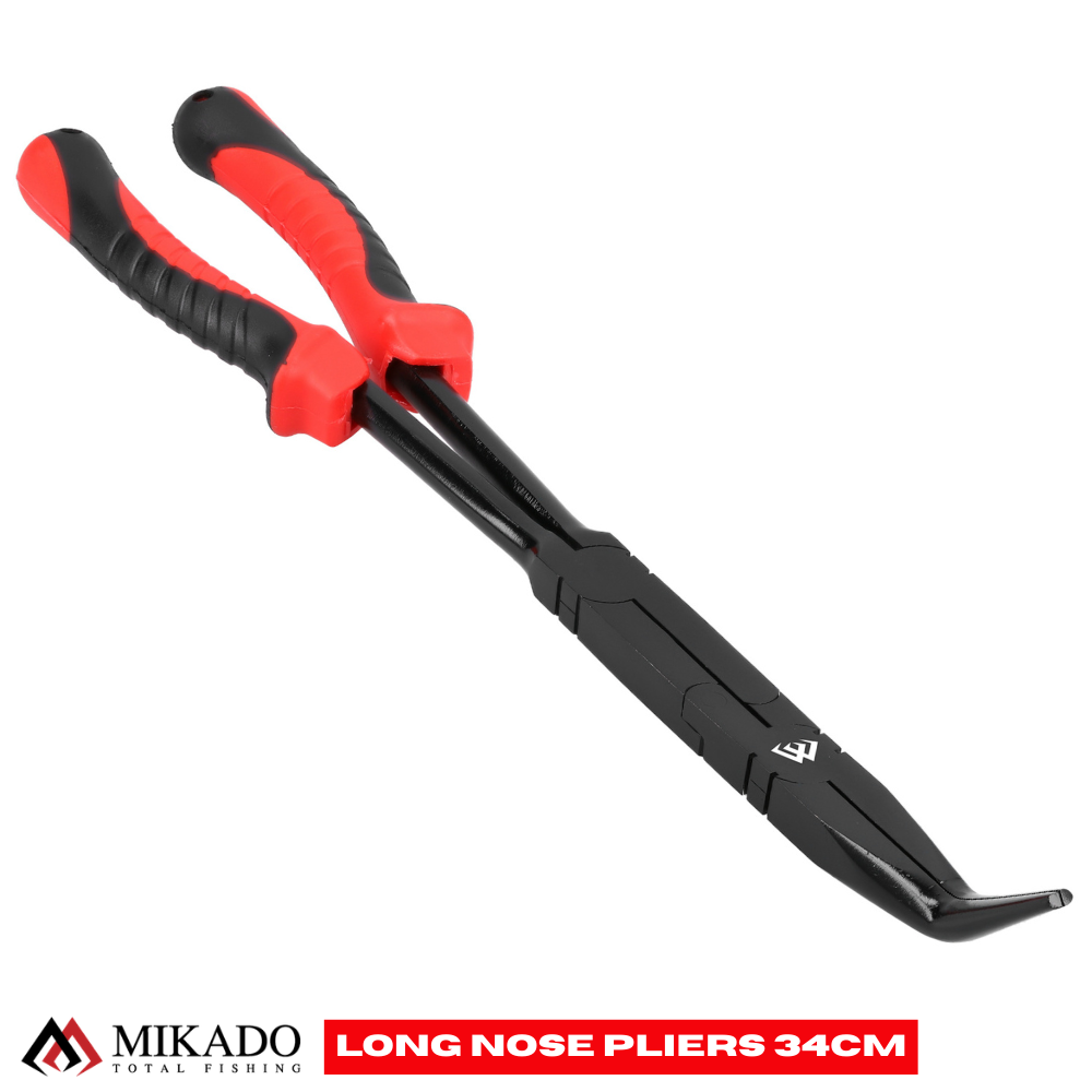 Mikado Long Nose Pliers 34cm - Dual Action Pike Pliers