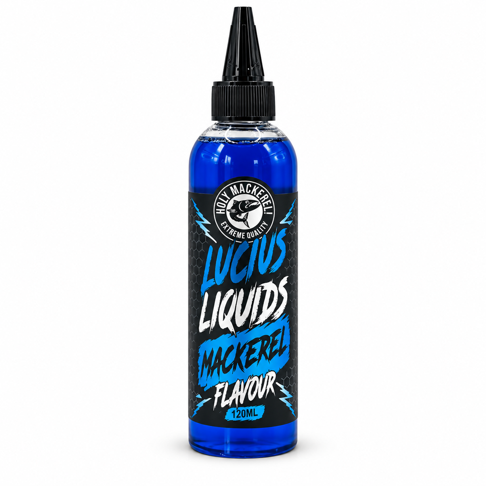 Holy Mackerel Lucius Liquids Bait Attractant - 120ml Predator Fishing Attractant