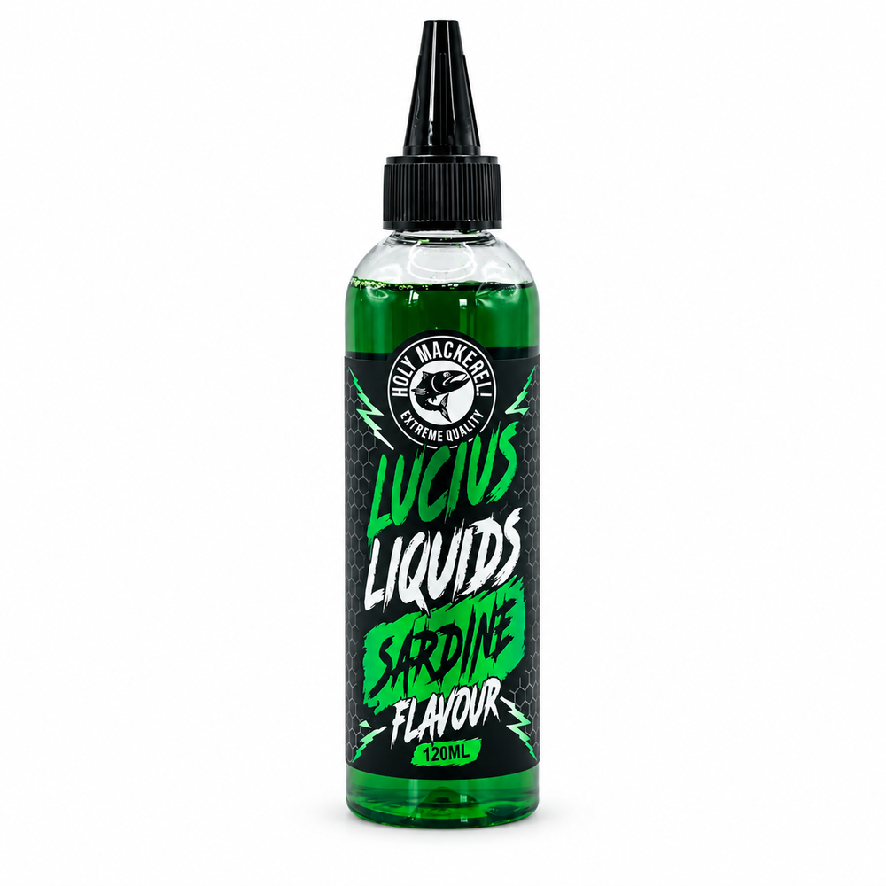 Holy Mackerel Lucius Liquids Bait Attractant - 120ml Predator Fishing Attractant