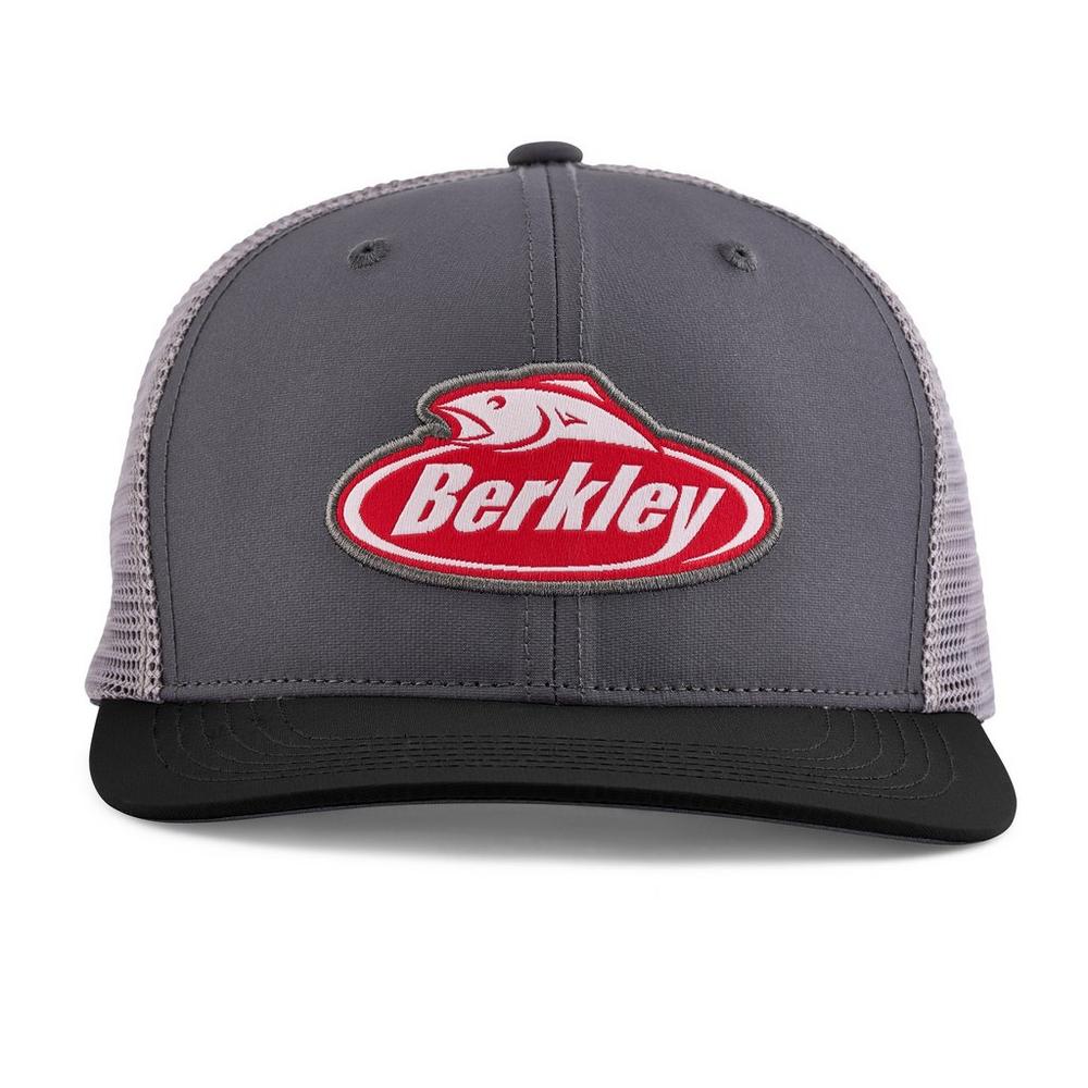 Berkley Performance Trucker Fishing Cap - Black Charcoal Berkley Fishing Hat