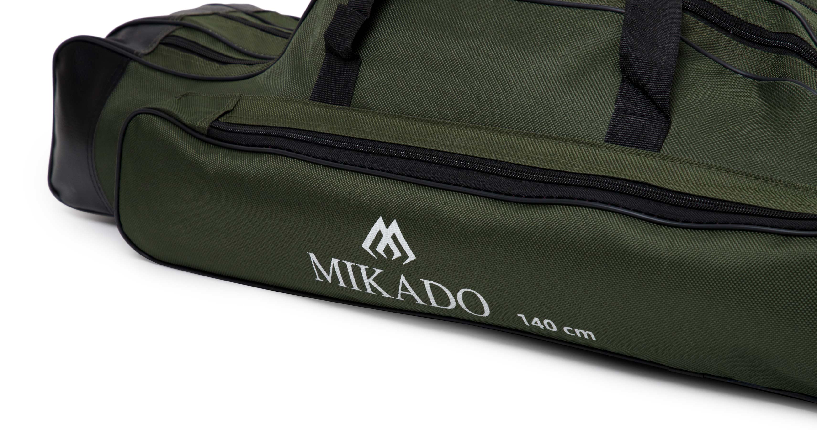 Mikado Fishing Rod Bag Holdall 2 Compartment Green