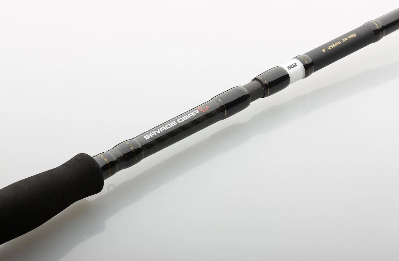 Savage Gear SG2 Fast Game Trigger Travel Rod 8ft - Spinning Travel Fishing Rod