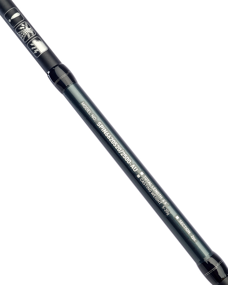 Daiwa D-Spin Sweepfire Rod & Reel Fishing Combo - 6ft6 | 5-20g | 2500 With Braid