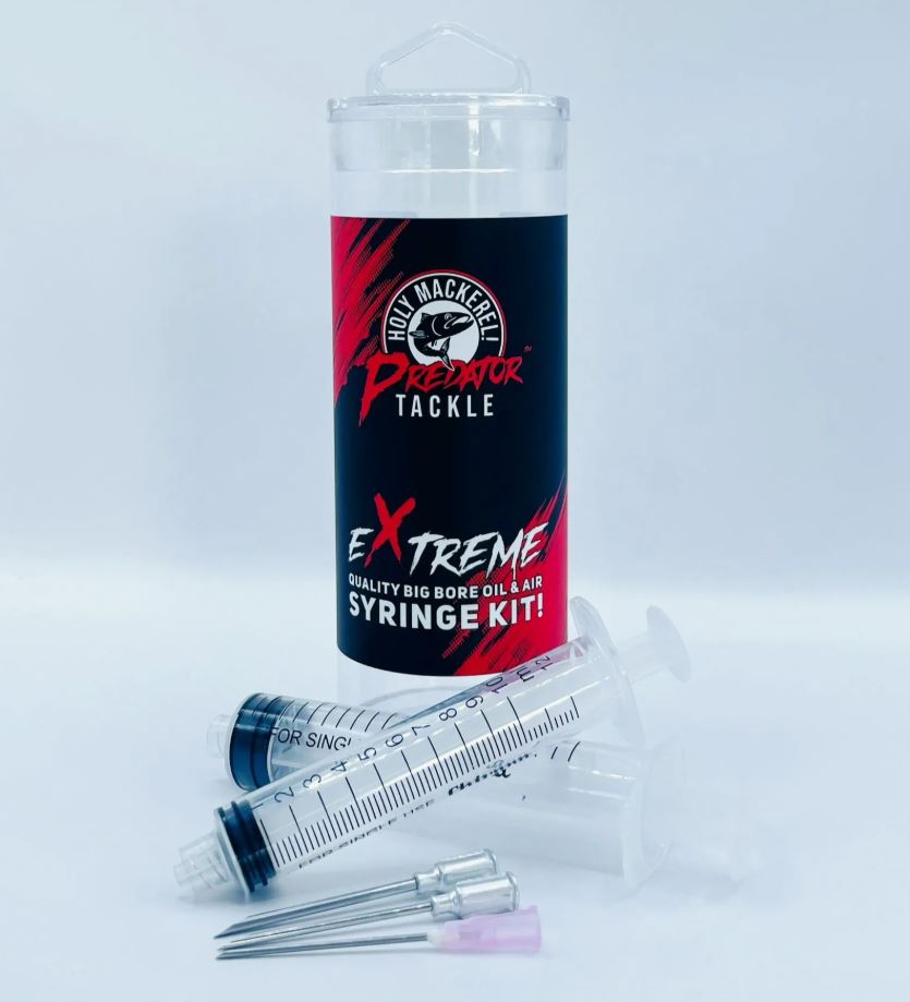 Holy Mackerel Fish Oil 120Ml Bottles | Syringe Kit - Bait Attractant
