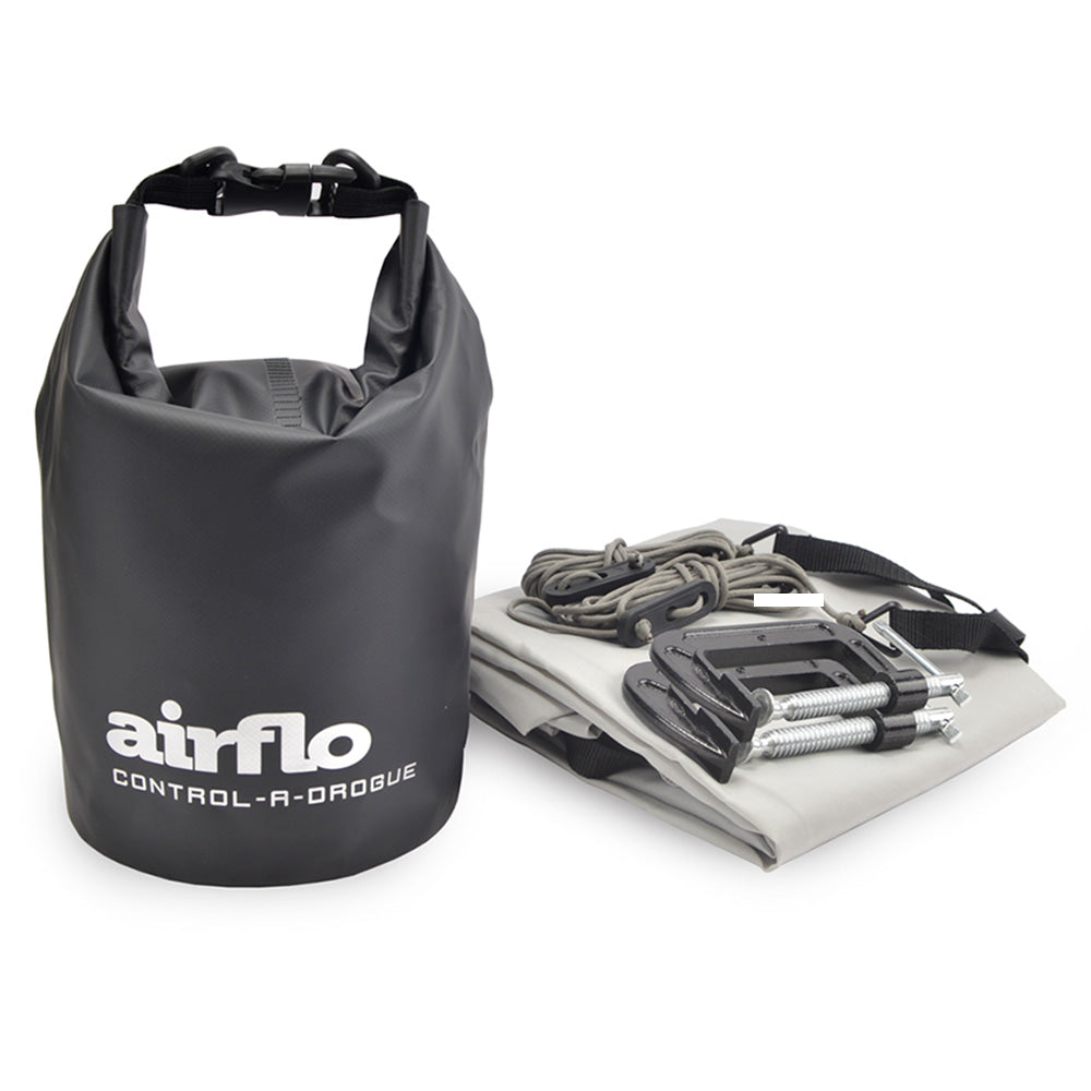 Airflo Control-A-Drogue Fishing Boat Parachute + Clamps