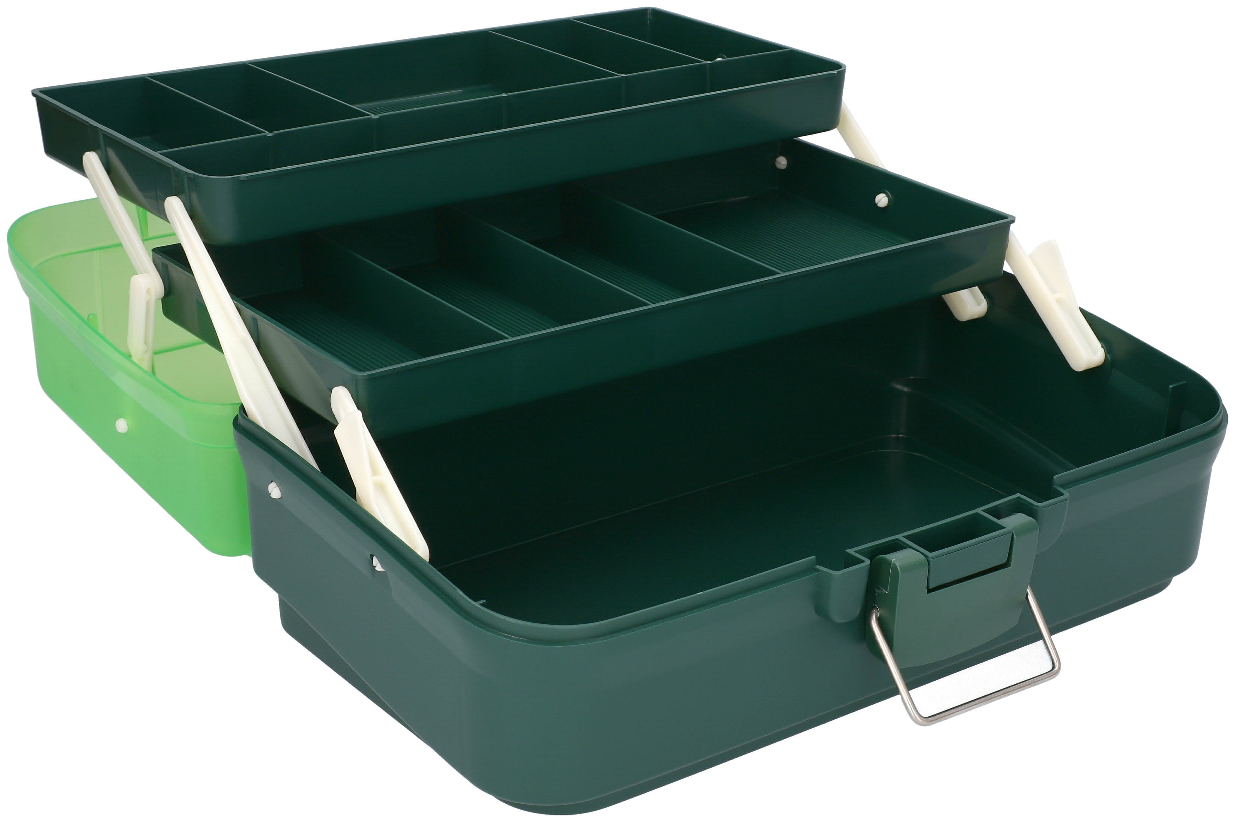 Mikado Traditional Fishing Tackle Box - (33x20x16.5cm)