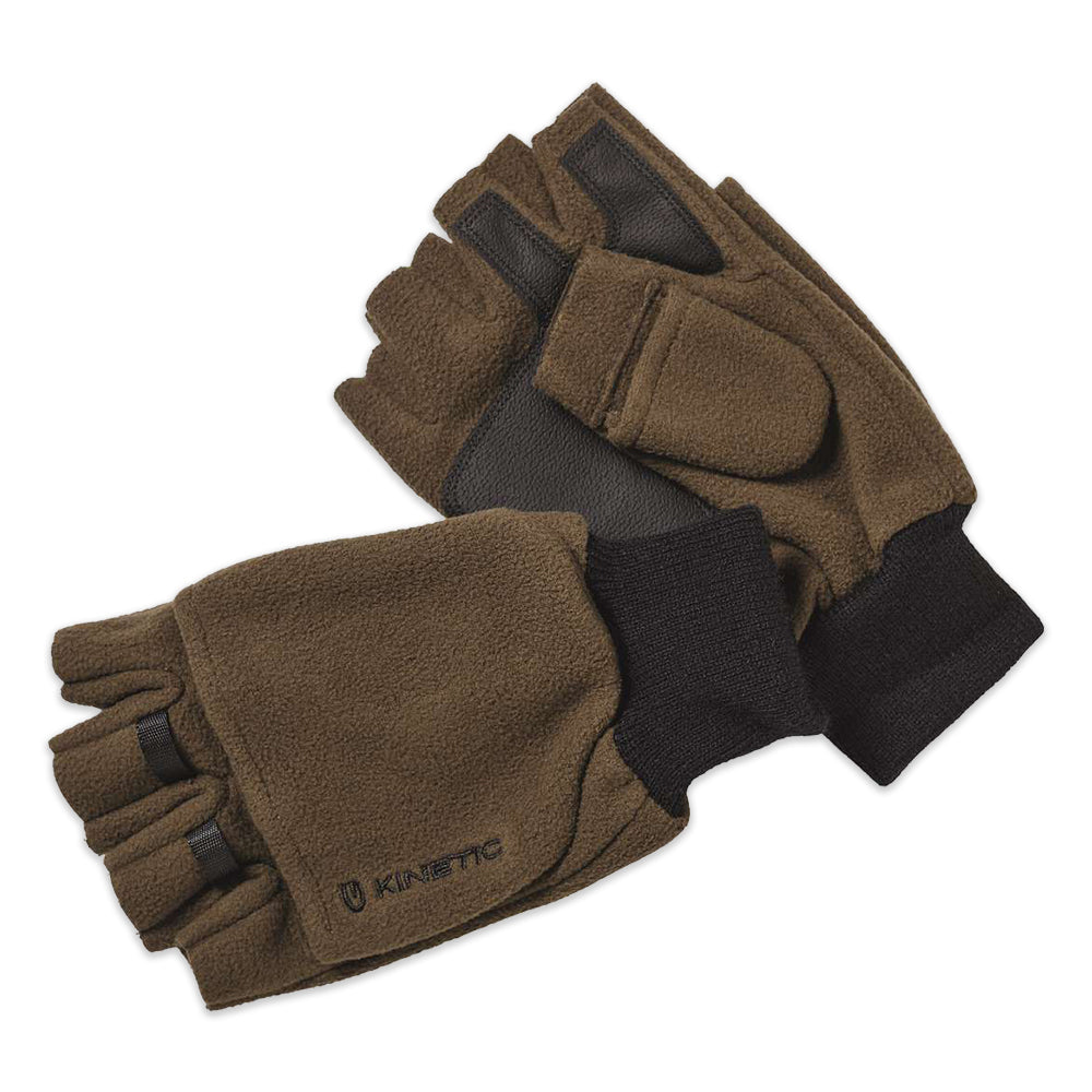 Kinetic Wind Stop Fold Over Fishing Gloves