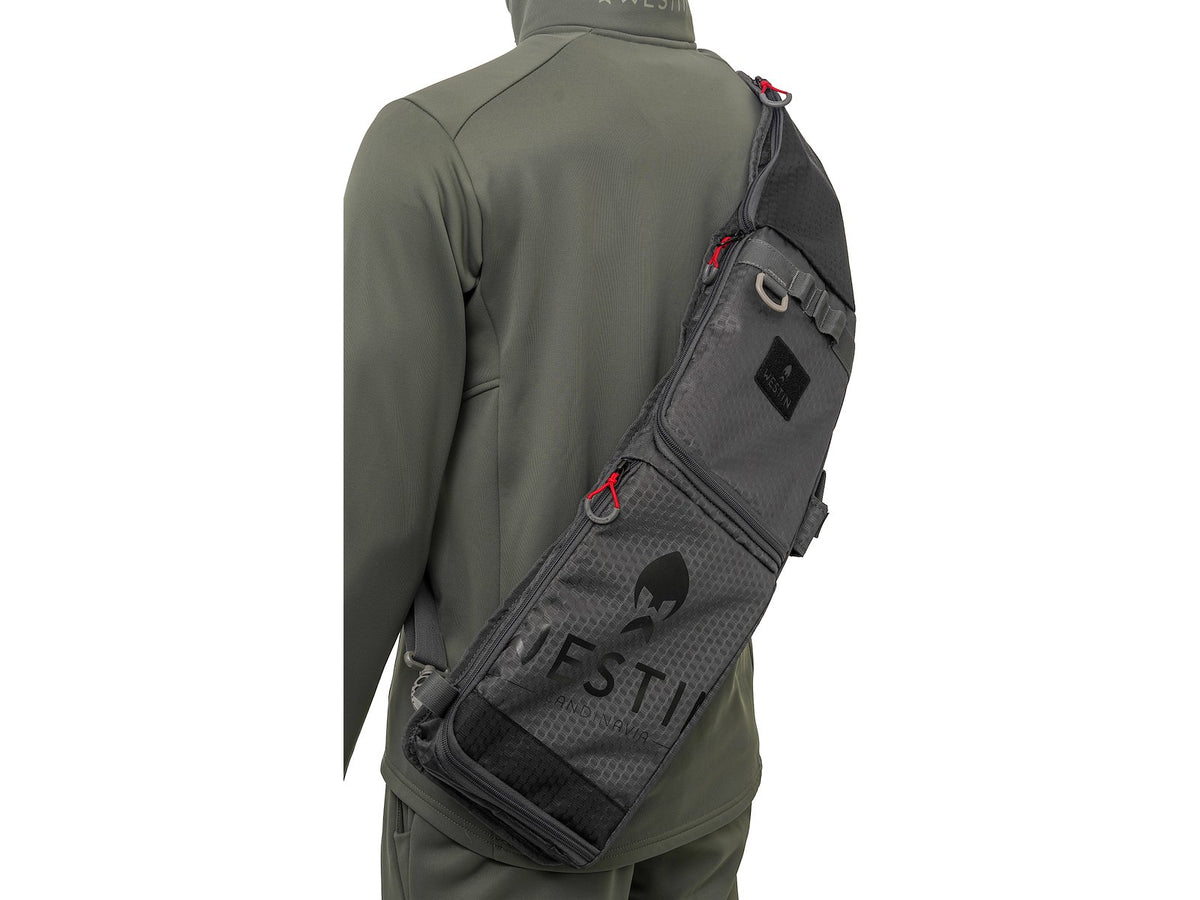 Westin W4 Fishing Sling Bag XL - 3 Tackle Boxes Included - Over The Shoulder Bag