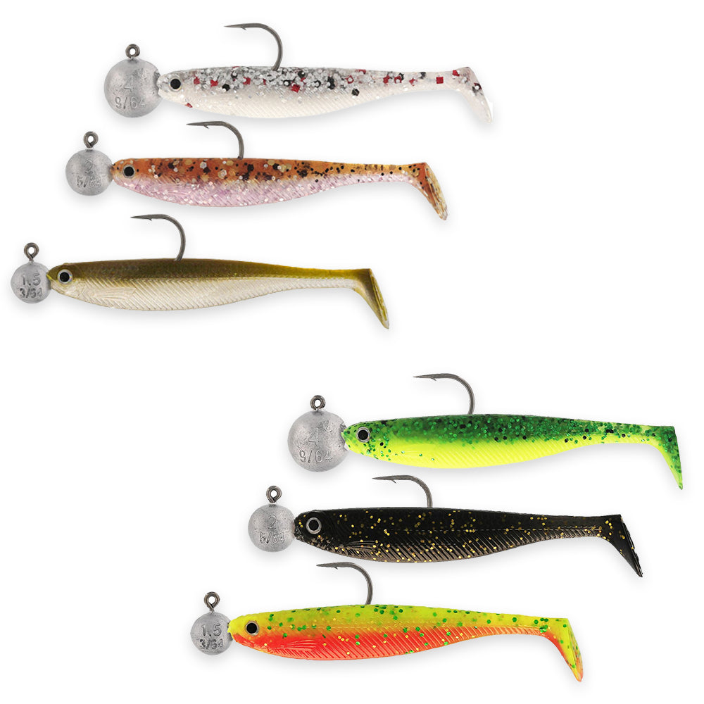 Westin Shadteez Slim Pre-rigged Lures 3 pack