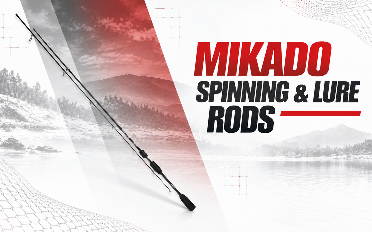 Mikado spinning and lure rods