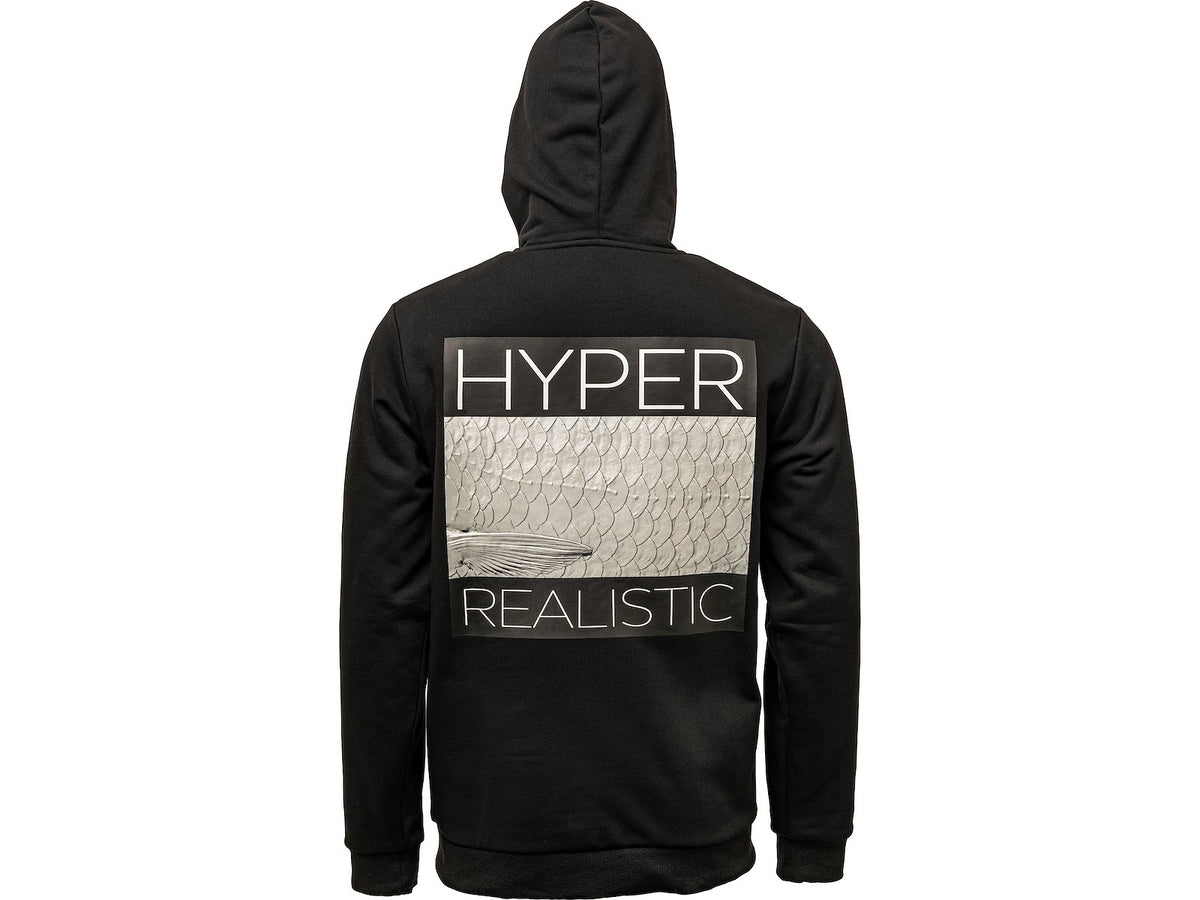 Westin Hyper Realistic Hoodie - Ink Black - Fishing Hoodie