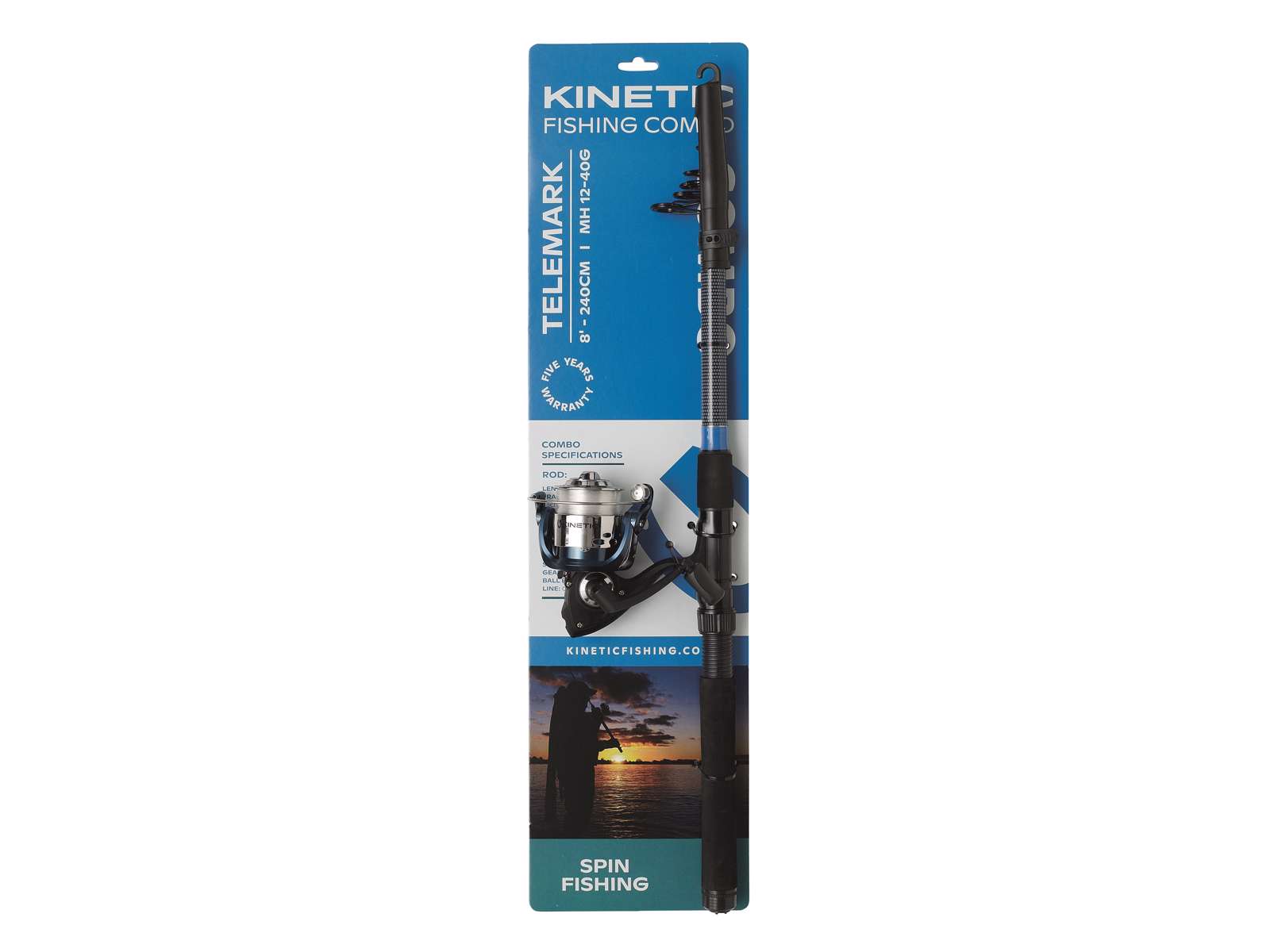 Kinetic Telemark CC Tele Fishing Rod Combo