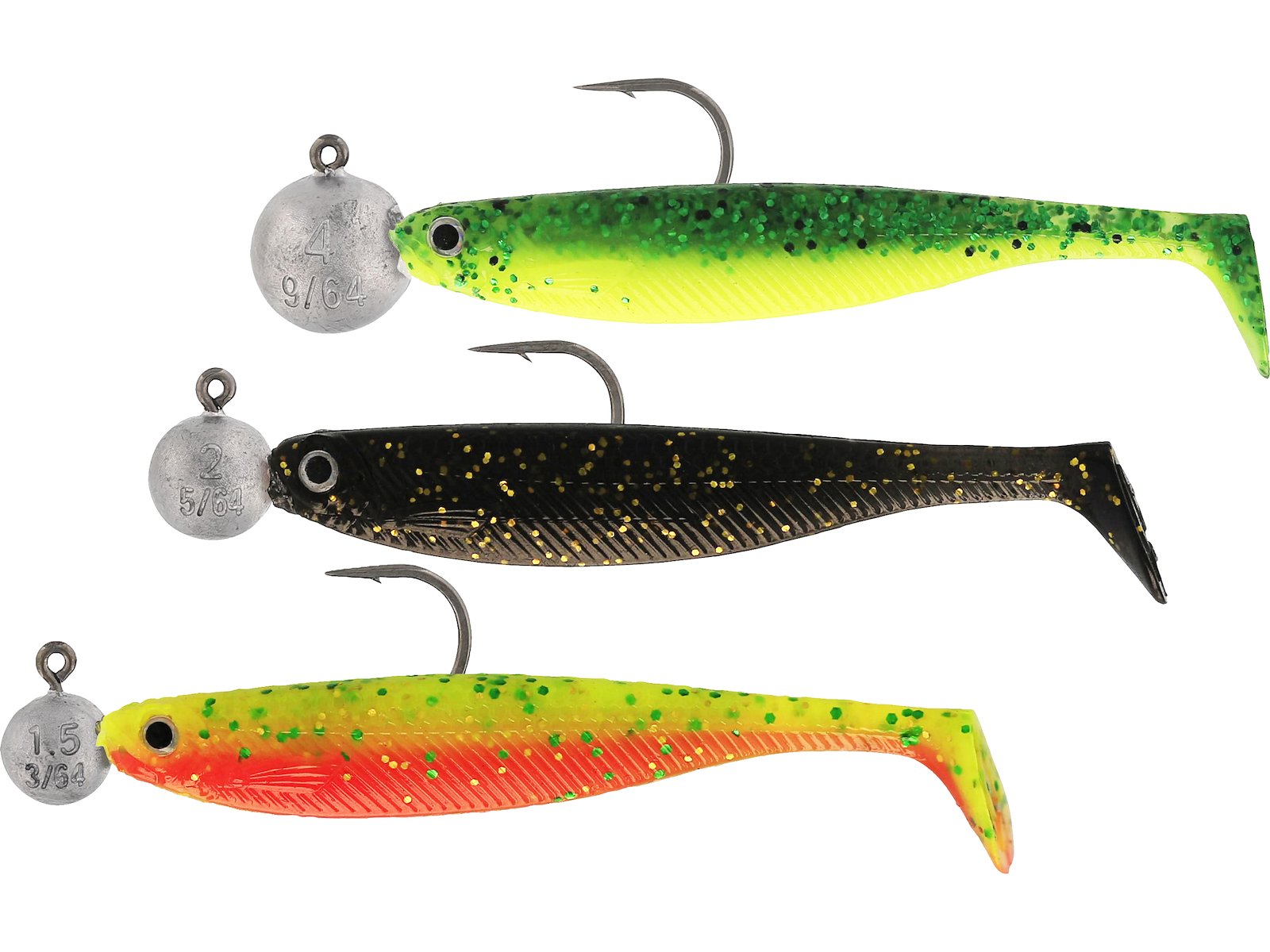 Westin Shadteez Slim Pre-rigged Lures 3 pack