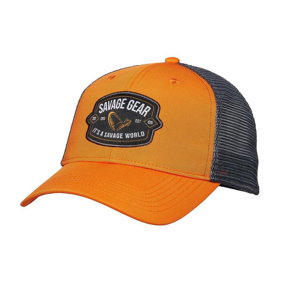 Savage Gear Badge Trucker Cap Orange