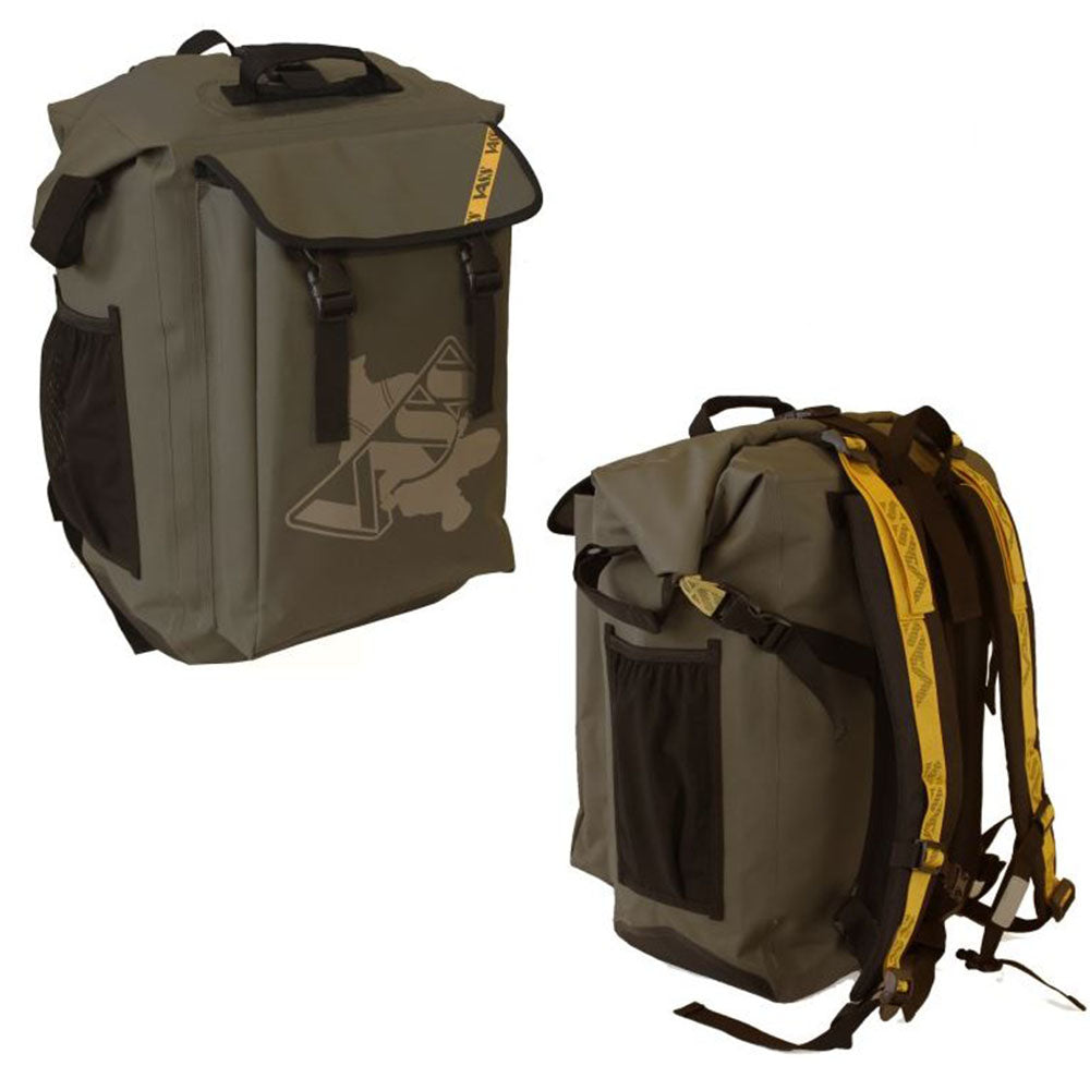 Vass Edition 3 Dry Fishing Ruck Sack 40L -Waterproof Roll top Fishing Tackle Bag
