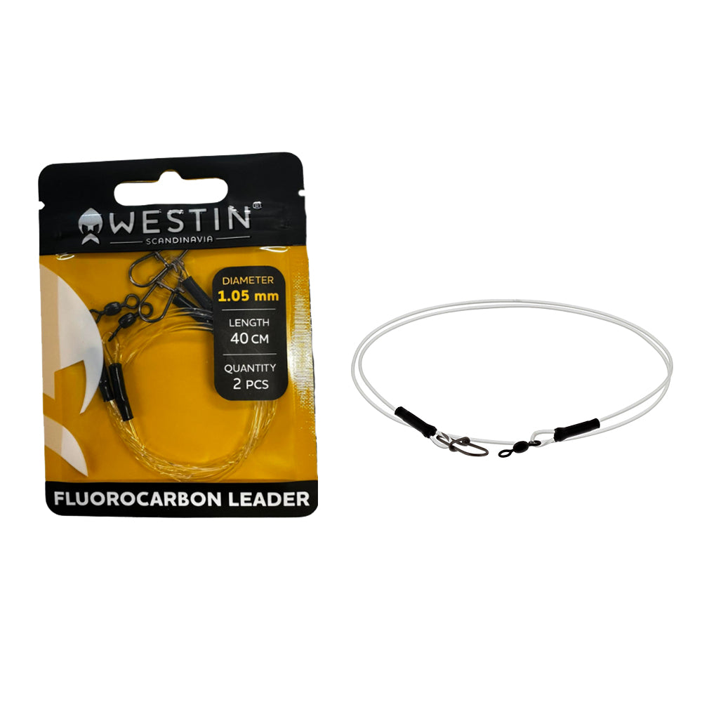 Westin Fluorocarbon Leader 2pcs - 50cm / 60cm