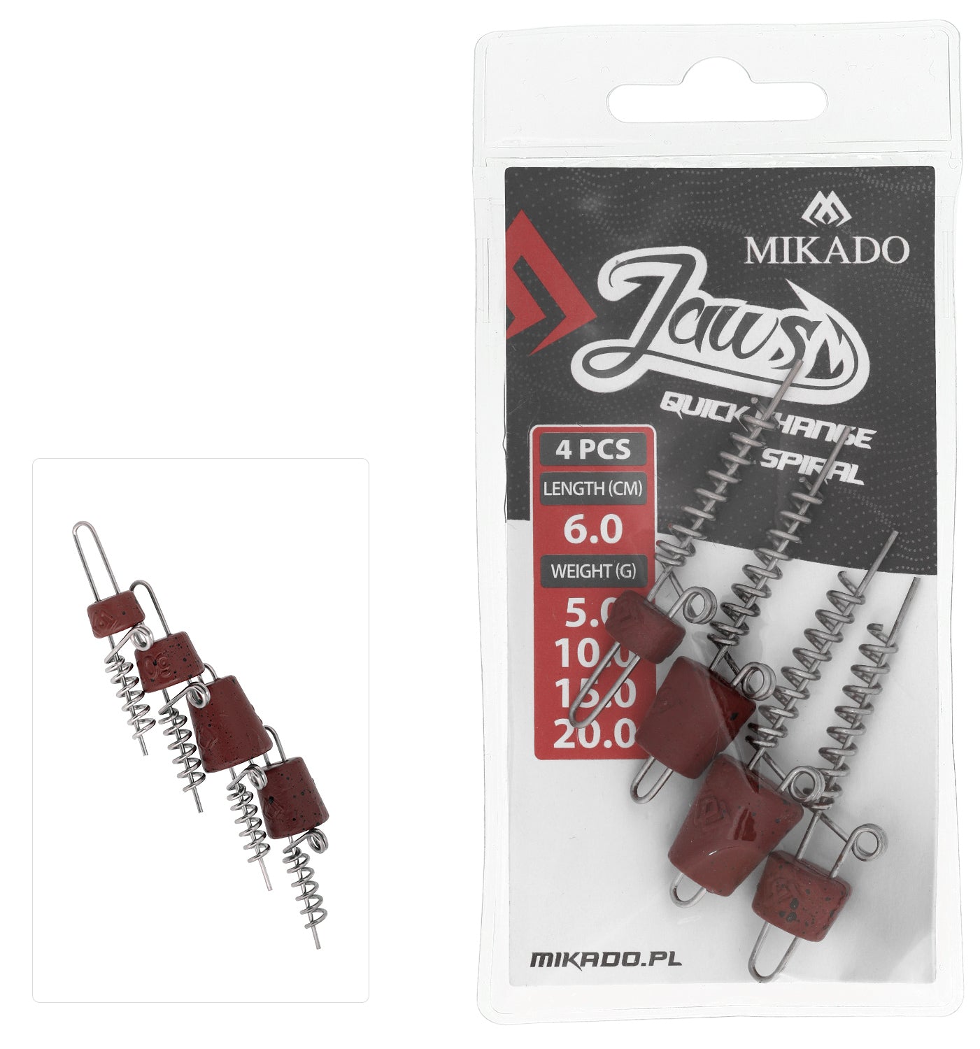 Mikado Jaws Quick Change Spiral