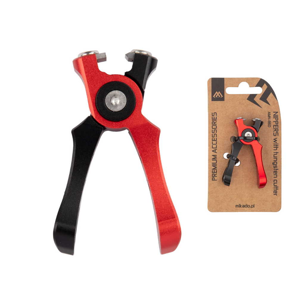 Mikado Nippers Mono & Braid Line Clippers - Micro Line Cutting Tool For Fishing