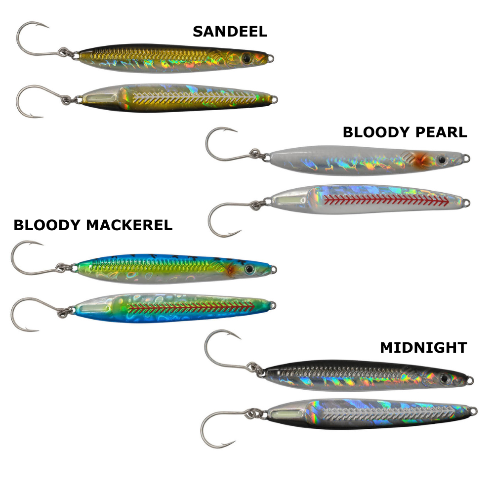 HTO Pathfinder Roadkill Metal Sea Lure - Bass / Pollack Sea Fishing Lure - 1pc