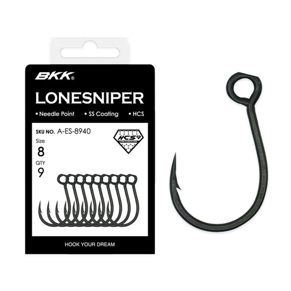 BKK LONESNIPER Inline Hook 3/0 / 5 Pack