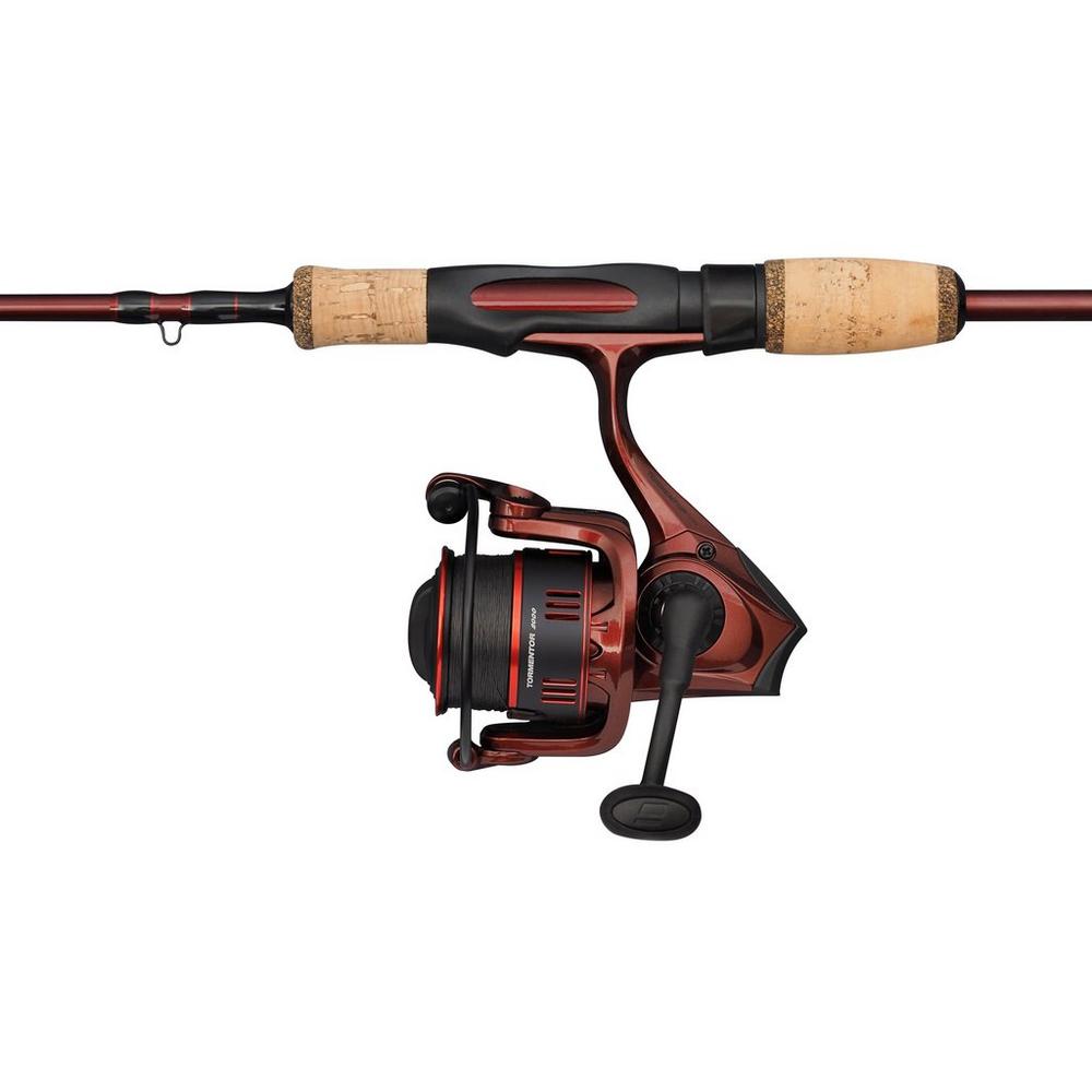 Abu Garcia Tormentor II Travel Spinning Combo -Rod Reel Braid