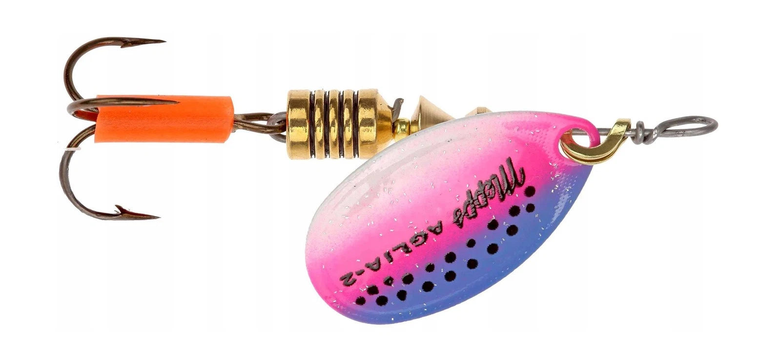 Mepps Aglia Fluoro Spinner - Original French Fishing Lure Trout Salmon Pike Bass