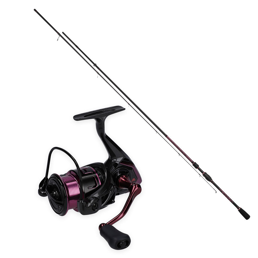 Mikado Lady Bixlite Spinning Fishing Rod & Reel - 8ft | 5-25g | 3000 | 5.2:1